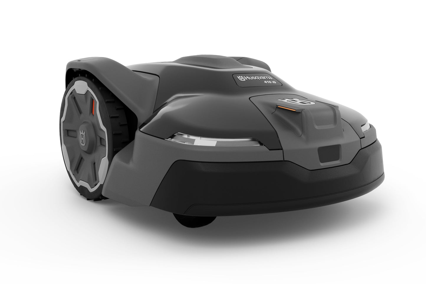 Husqvarna 410 iQ Automower Wire-Free Robotic Mower, .5 Acre Mowing Capacity w/ Charging Station & EPOS Reference Station 970727401